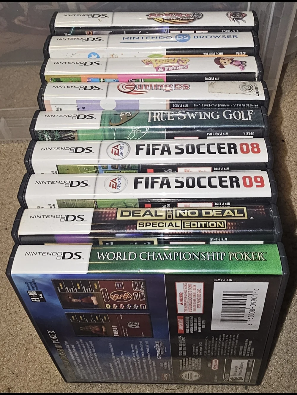 Nintendo DS Games Bundle Of 9